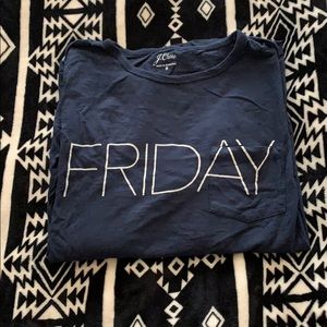 Jcrew LS Friday Tee